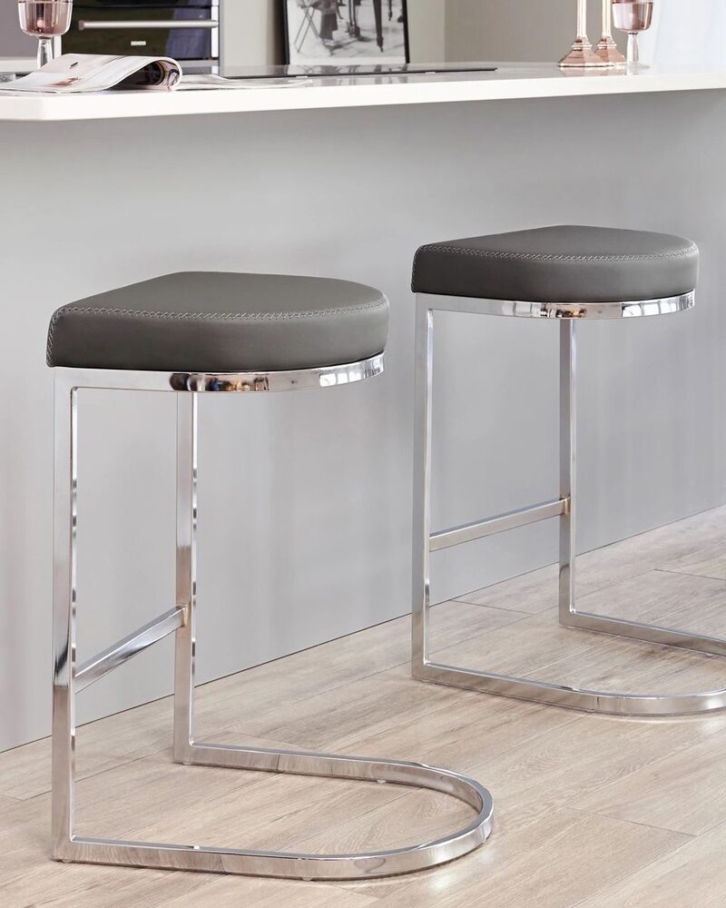 Khung chân ghế inox bóng